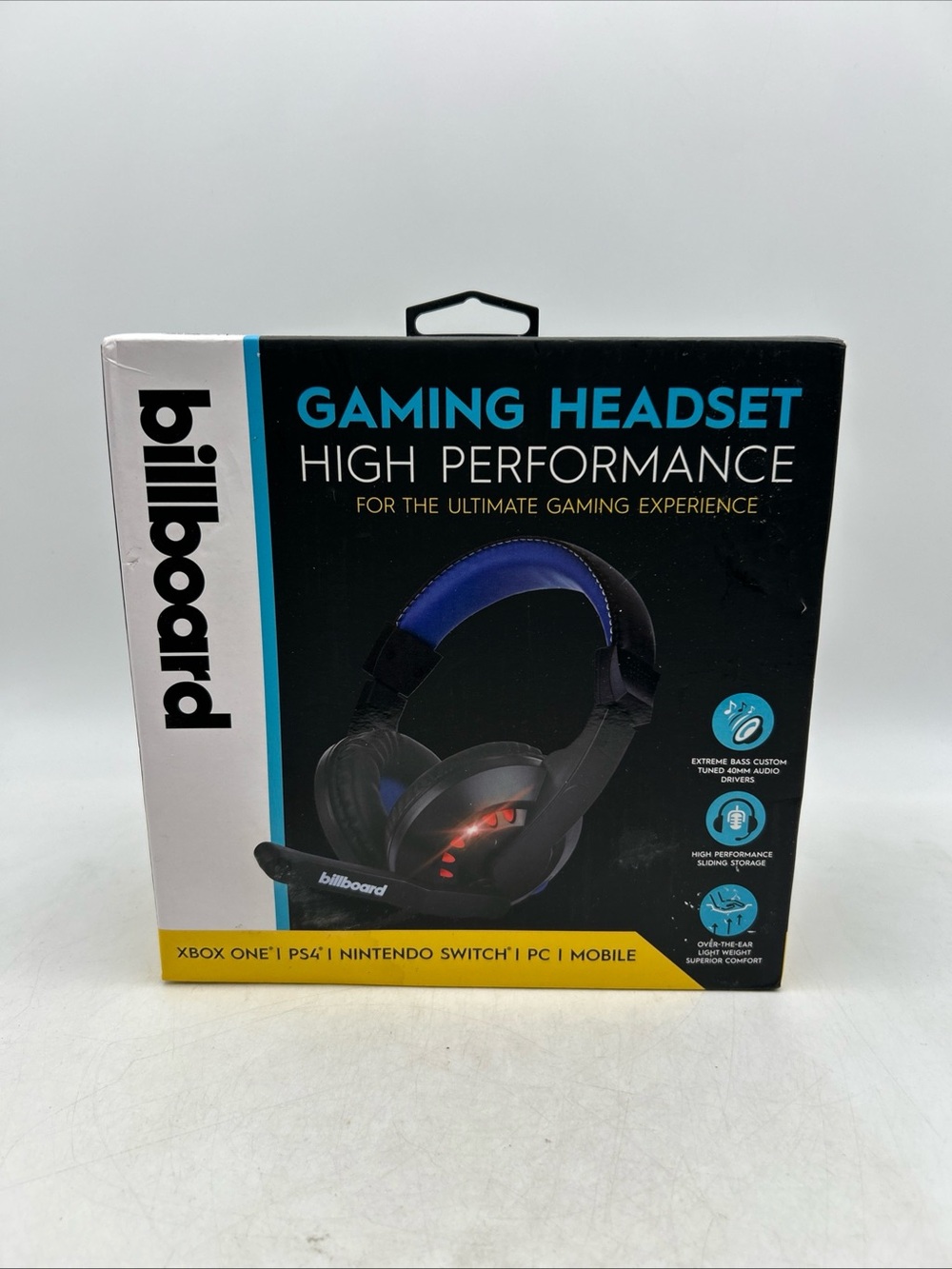 New Billboard High Performance Gaming Headset Gamer Headset Xbox One PS4 Switch